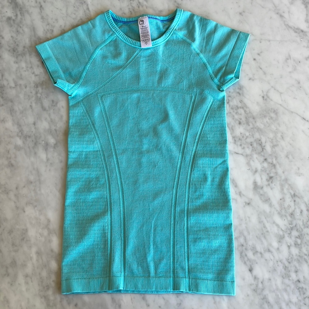 Ivivva teal fly tech size 8